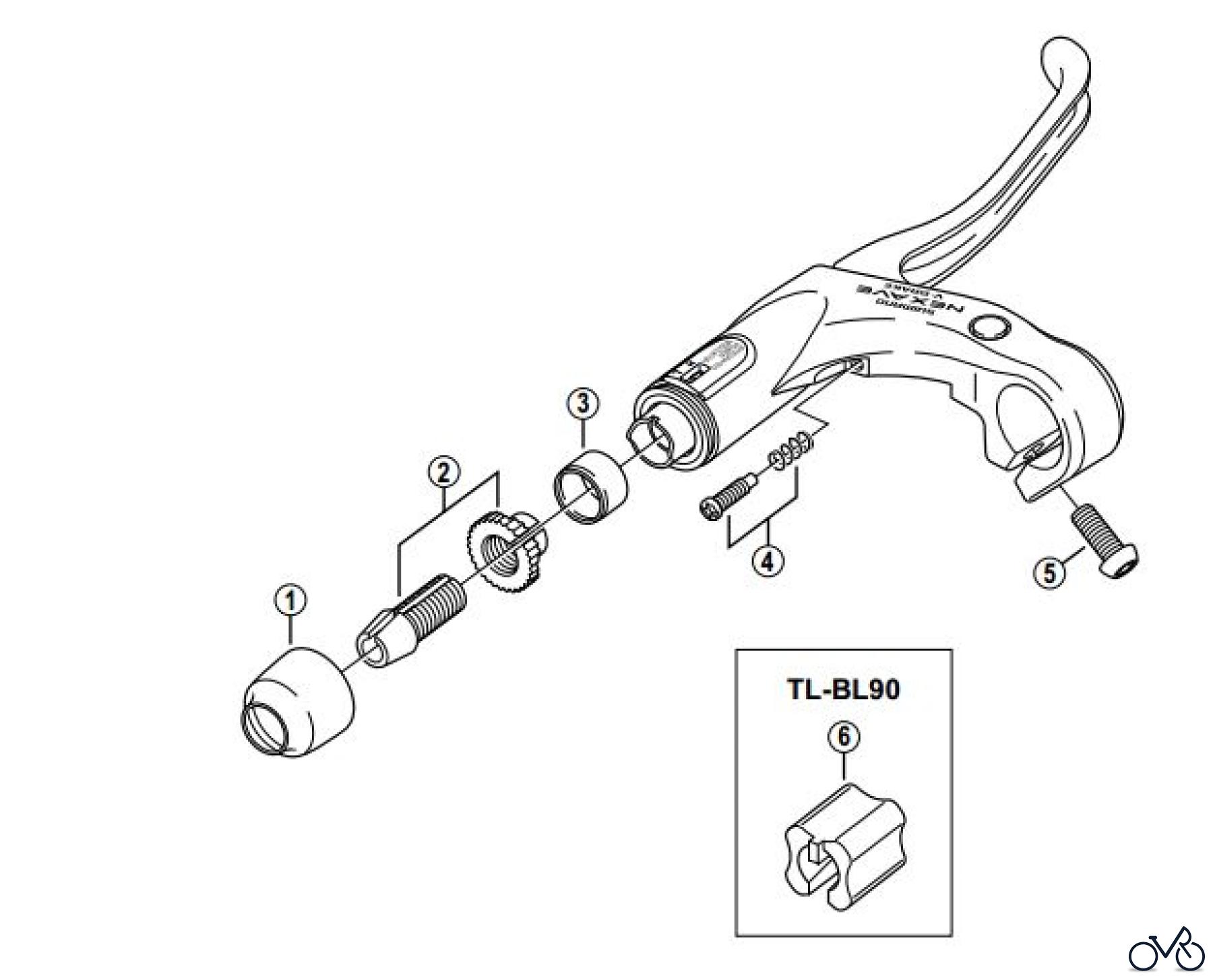  Shimano BL Brake Lever - Bremshebel BL-C900