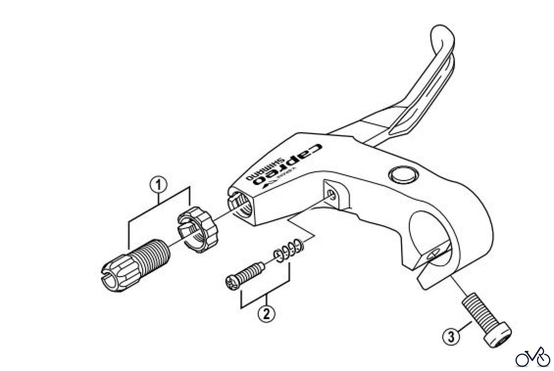  Shimano BL Brake Lever - Bremshebel BL-F700-03