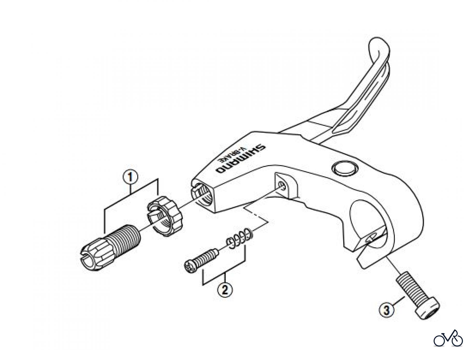  Shimano BL Brake Lever - Bremshebel BL-M420