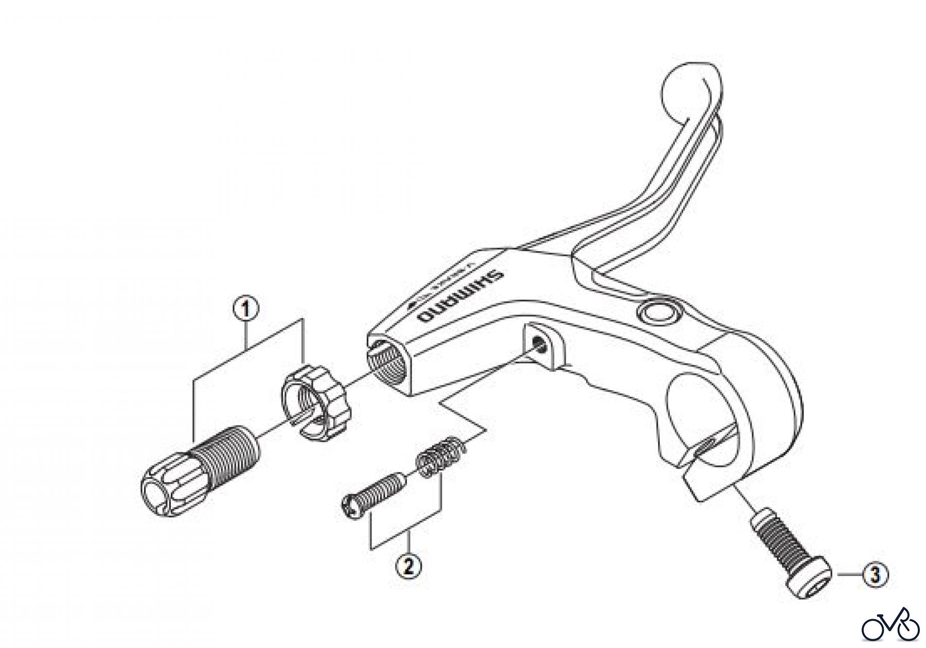  Shimano BL Brake Lever - Bremshebel BL-M421-2781