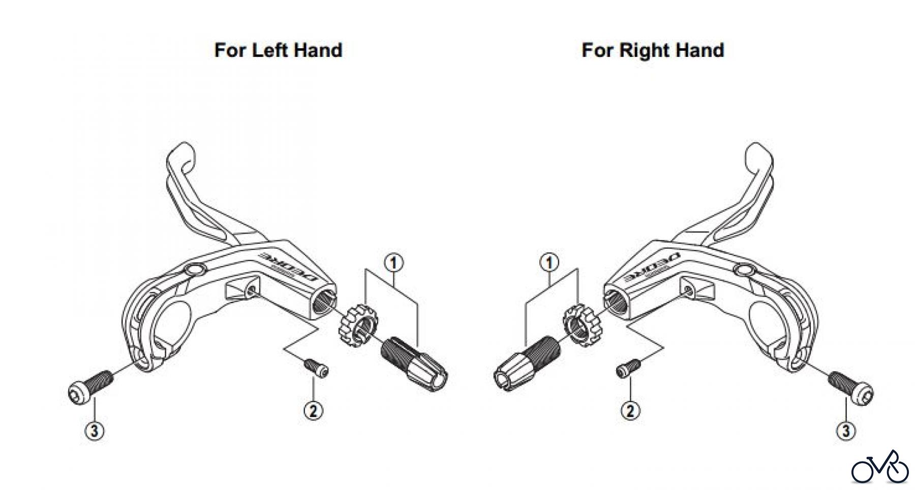  Shimano BL Brake Lever - Bremshebel BL-M590-2907