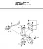 Shimano BL Brake Lever - Bremshebel Ersatzteile BL-M665-2803A