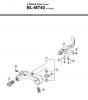 Shimano BL Brake Lever - Bremshebel Ersatzteile BL-M740-2486