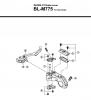 Shimano BL Brake Lever - Bremshebel Ersatzteile BL-M775