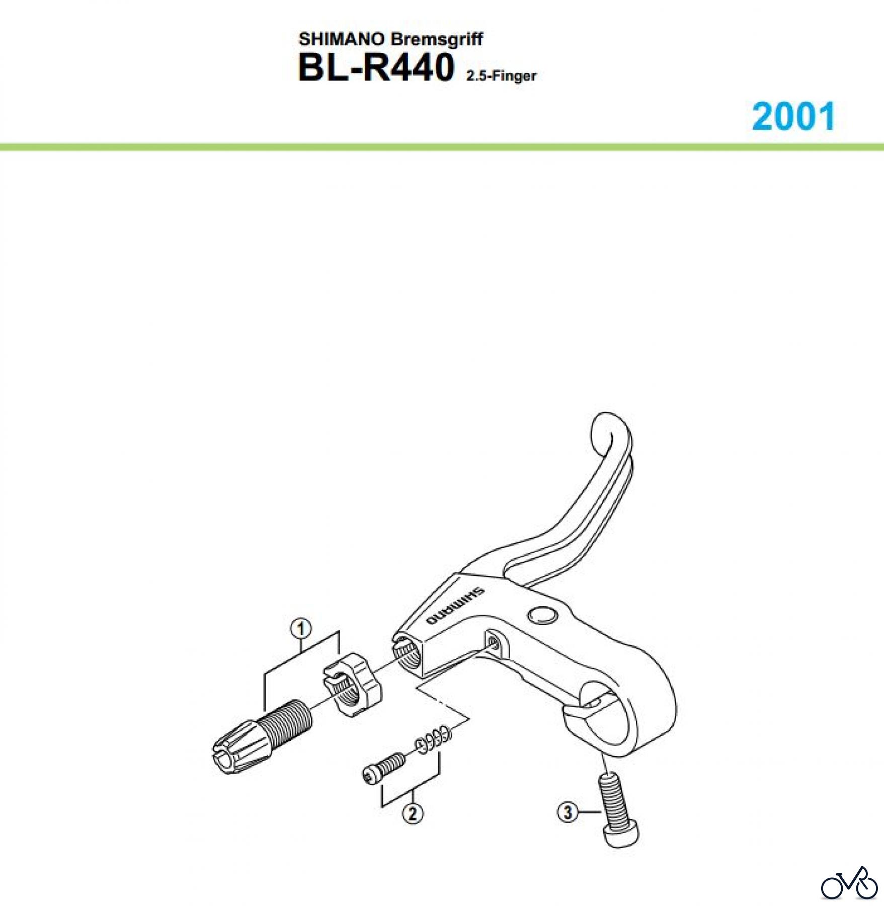  Shimano BL Brake Lever - Bremshebel BL-R440