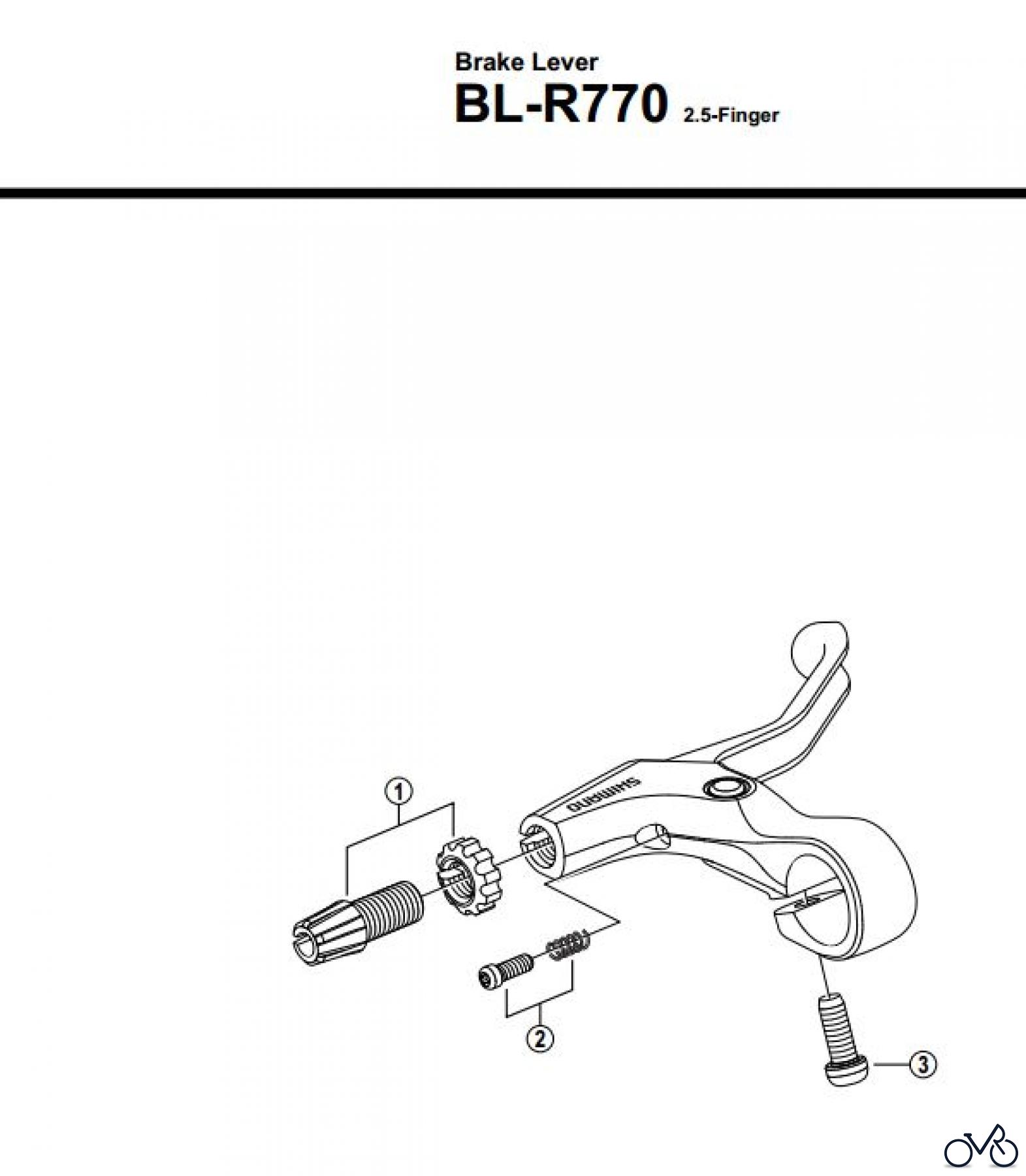  Shimano BL Brake Lever - Bremshebel BL-R770
