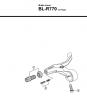 Shimano BL Brake Lever - Bremshebel Ersatzteile BL-R770