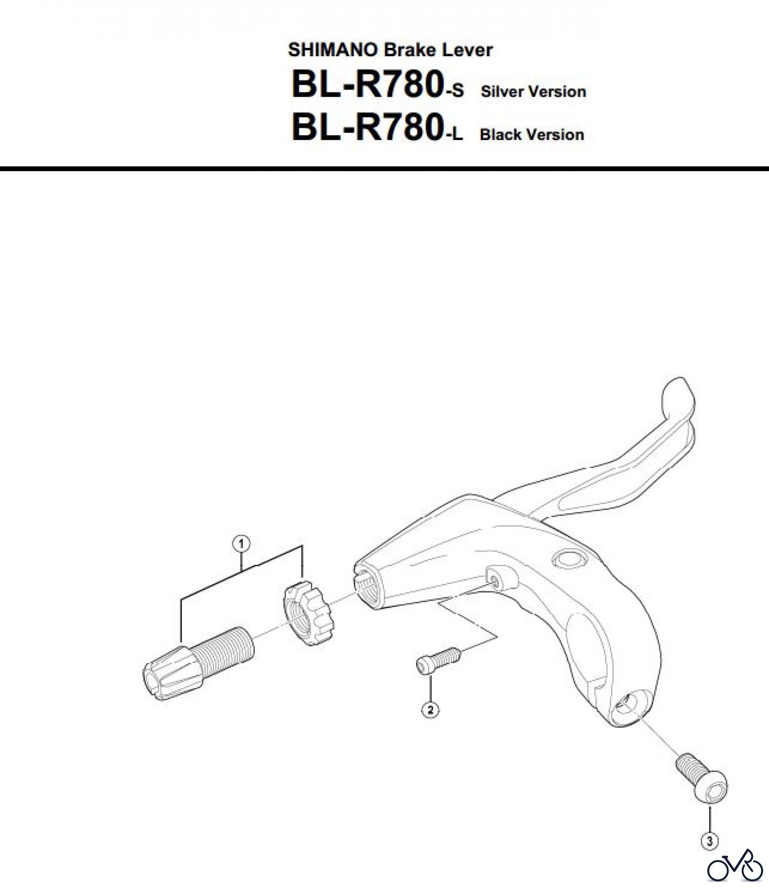 Shimano BL Brake Lever - Bremshebel BL-R780-3219