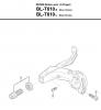 Shimano BL Brake Lever - Bremshebel Ersatzteile BL-T610-3497