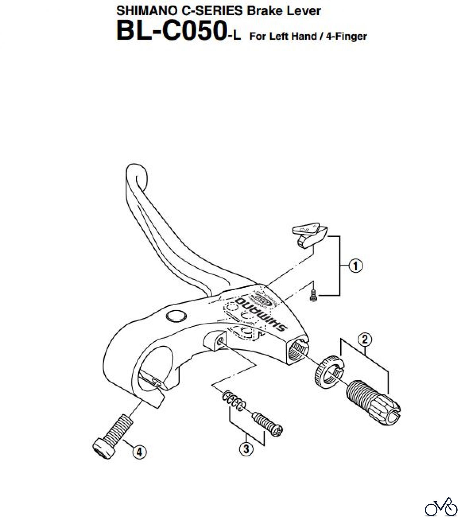 Shimano BL Brake Lever - Bremshebel BLC050-L
