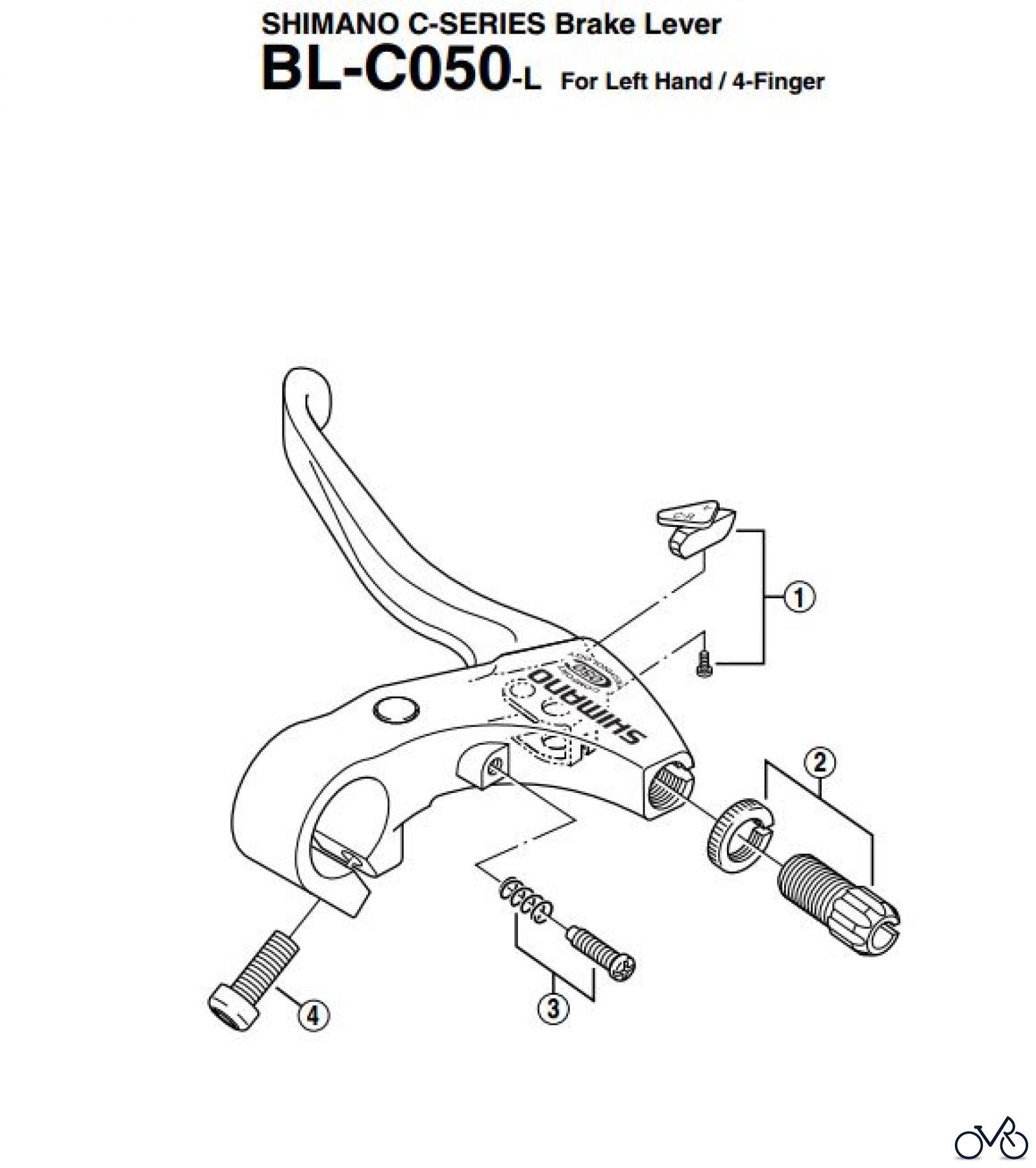  Shimano BL Brake Lever - Bremshebel BLC050-L
