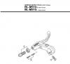 Shimano BL Brake Lever - Bremshebel Ersatzteile BLM510
