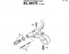 Shimano BL Brake Lever - Bremshebel Ersatzteile BLM570
