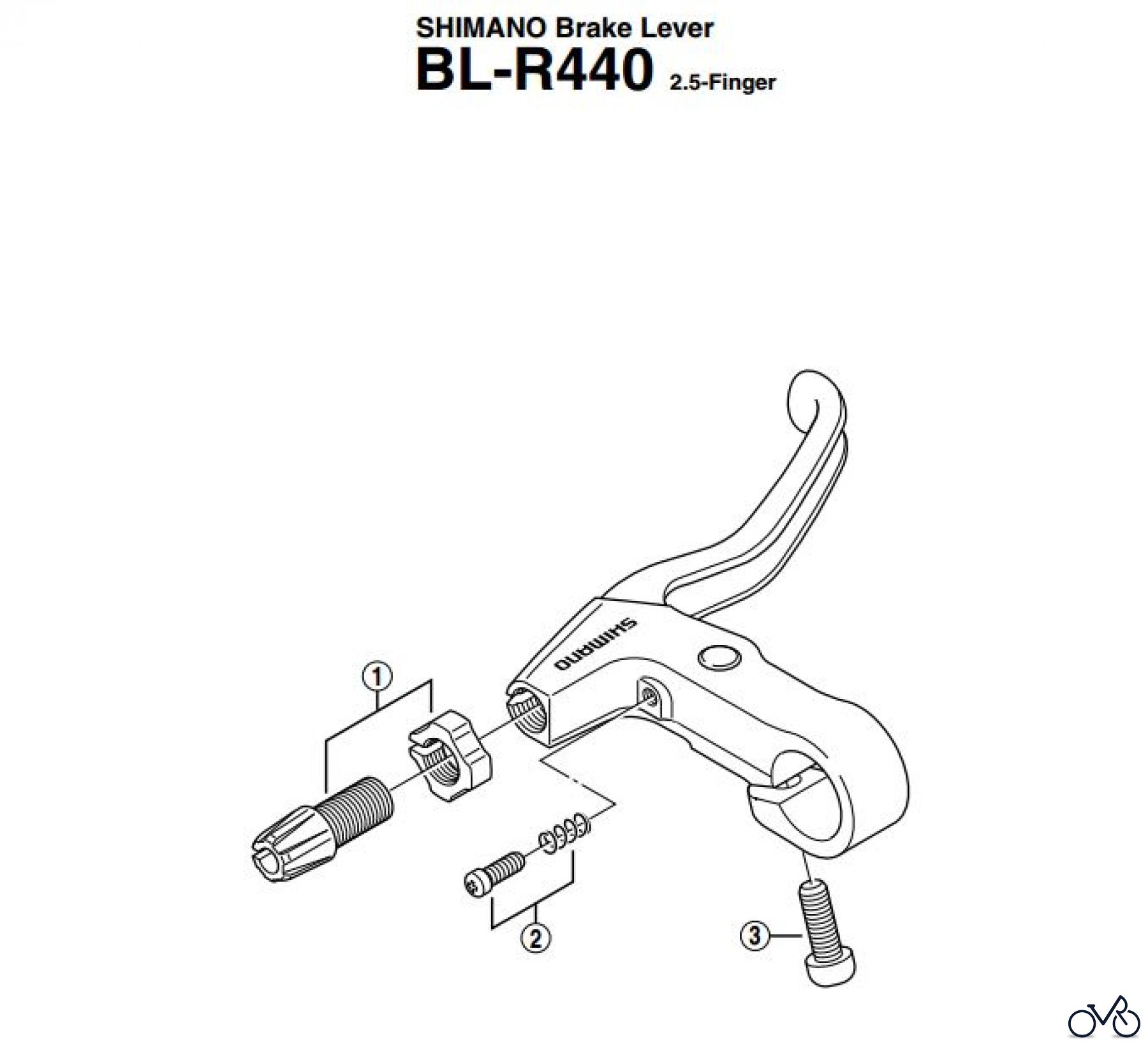  Shimano BL Brake Lever - Bremshebel BLR440