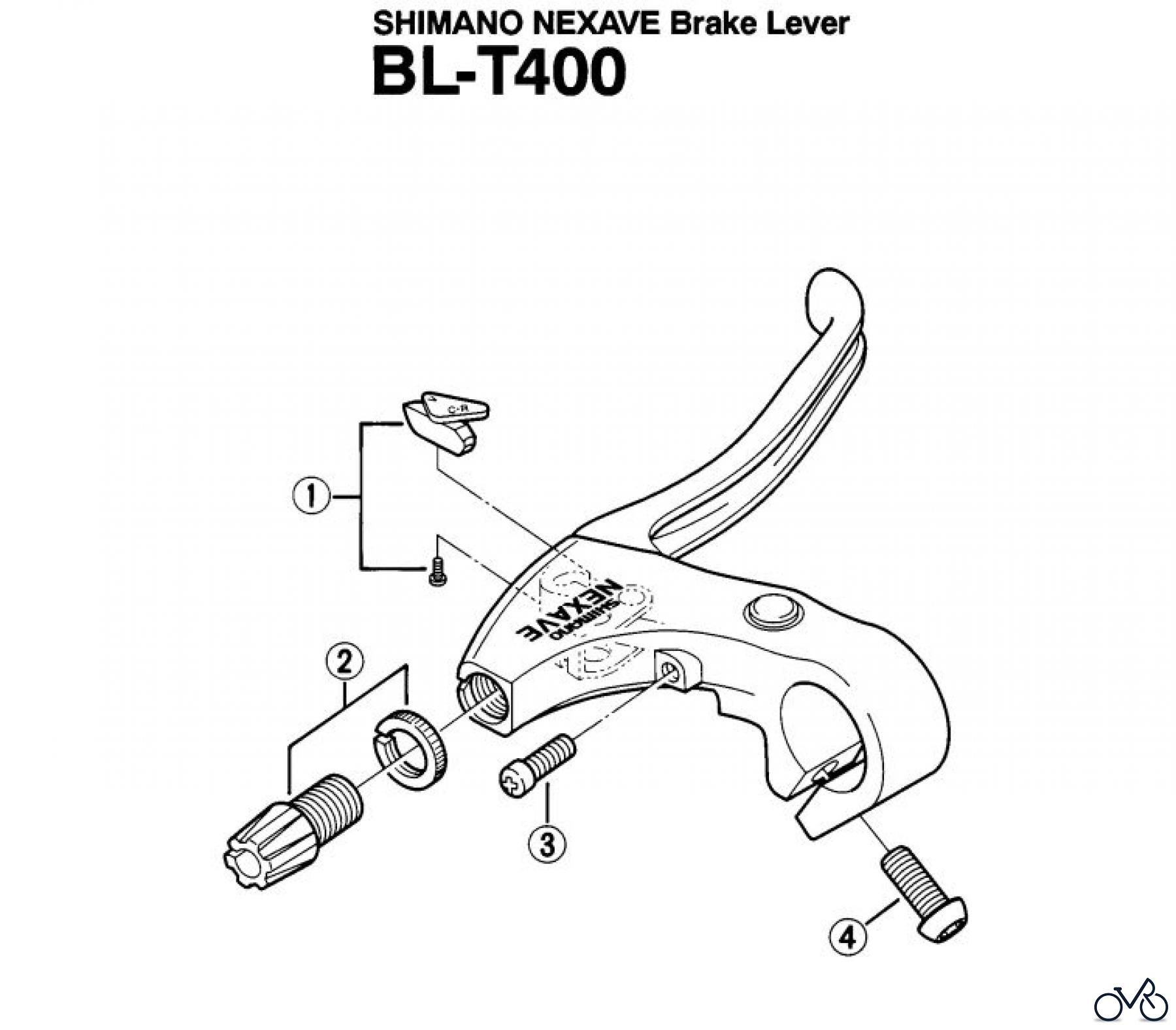 Shimano BL Brake Lever - Bremshebel BLT400