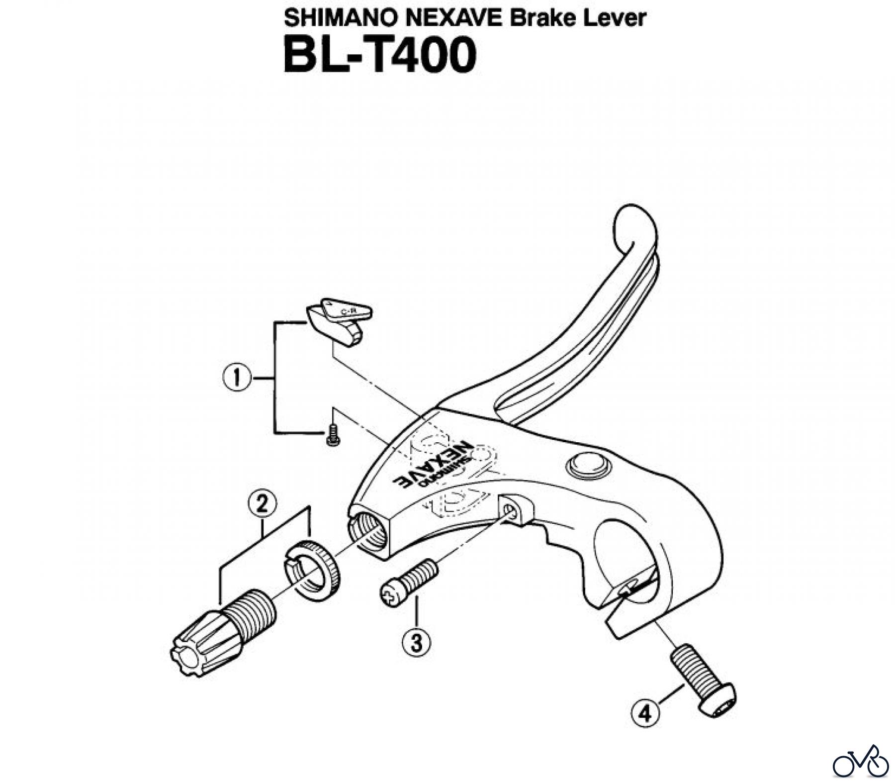  Shimano BL Brake Lever - Bremshebel BLT400