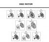 Shimano BL Brake Lever - Bremshebel Ersatzteile SM-Disc-Rotor