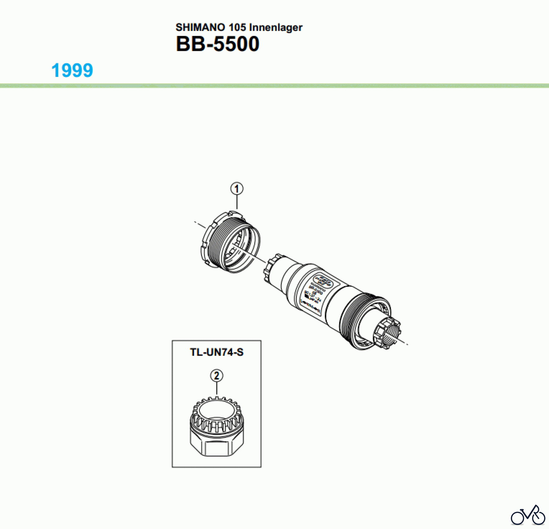  Shimano BB Bottom Bracket- Tretlager BB-5500