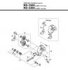 Shimano RD Rear Derailleur - Schaltwerk Ersatzteile RD-3300-A-12539