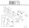 Shimano RD Rear Derailleur - Schaltwerk Ersatzteile RD-4600-3151C
