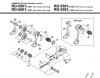 Shimano RD Rear Derailleur - Schaltwerk Ersatzteile RD-5501