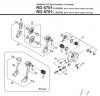 Shimano RD Rear Derailleur - Schaltwerk Ersatzteile RD-5701-3297