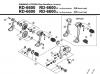 Shimano RD Rear Derailleur - Schaltwerk Ersatzteile RD-6600-2358A