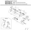 Shimano RD Rear Derailleur - Schaltwerk Ersatzteile RD-6700-A-3309