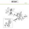 Shimano RD Rear Derailleur - Schaltwerk Ersatzteile RD-A050-03