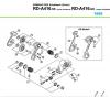 Shimano RD Rear Derailleur - Schaltwerk Ersatzteile RD-A416-99