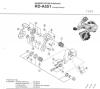 Shimano RD Rear Derailleur - Schaltwerk Ersatzteile RD-A551-94
