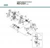 Shimano RD Rear Derailleur - Schaltwerk Ersatzteile RD-C531-05