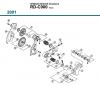 Shimano RD Rear Derailleur - Schaltwerk Ersatzteile RD-C900-01