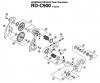 Shimano RD Rear Derailleur - Schaltwerk Ersatzteile RD-C900-EV