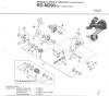 Shimano RD Rear Derailleur - Schaltwerk Ersatzteile RD-M290-95