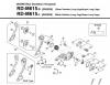 Shimano RD Rear Derailleur - Schaltwerk Ersatzteile RD-M615-3520