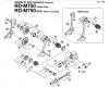 Shimano RD Rear Derailleur - Schaltwerk Ersatzteile RD-M750-EV