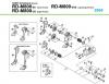Shimano RD Rear Derailleur - Schaltwerk Ersatzteile RD-M800-04