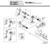 Shimano RD Rear Derailleur - Schaltwerk Ersatzteile RD-M801