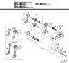 Shimano RD Rear Derailleur - Schaltwerk Ersatzteile RD-M806