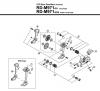 Shimano RD Rear Derailleur - Schaltwerk Ersatzteile RD-M971