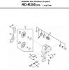 Shimano RD Rear Derailleur - Schaltwerk Ersatzteile RD-R350-3623