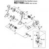 Shimano RD Rear Derailleur - Schaltwerk Ersatzteile RD-T400-S-EV
