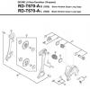 Shimano RD Rear Derailleur - Schaltwerk Ersatzteile RD-T670-A-3361