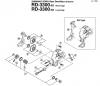 Shimano RD Rear Derailleur - Schaltwerk Ersatzteile RD_3300