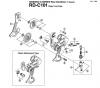 Shimano RD Rear Derailleur - Schaltwerk Ersatzteile RD-C101